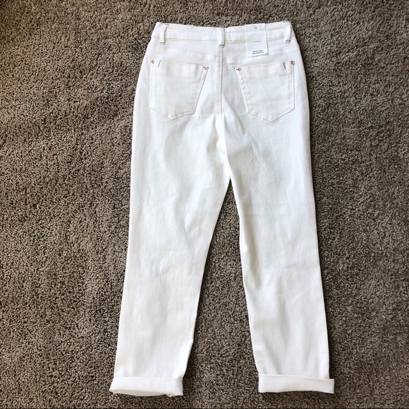 A Loves A High Rise Distressed Boyfriend Jeans - Picture 5 of 5